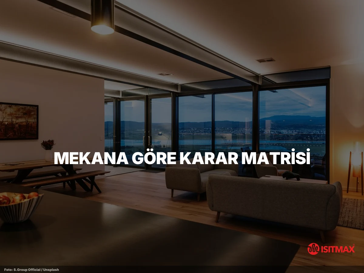 Tadilat Aşamasında Elektrikli Yerden Isıtmanın Avantajları — Mekana Göre Karar Matrisi