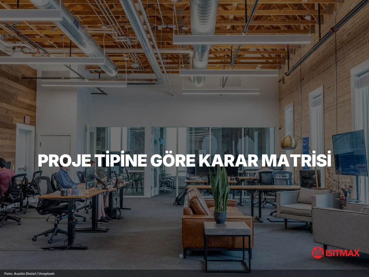 Kapalı Teras Isıtma Sistemi Konforu — Proje Tipine Göre Karar Matrisi