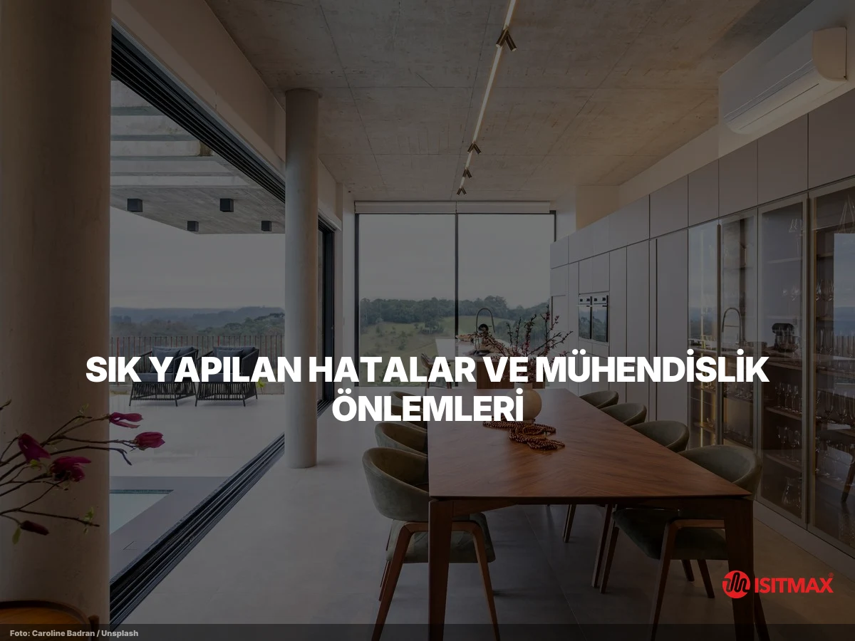 İnşaat Aşamasında Yerden Isıtma Yapılır Mı? — Sık Yapılan Hatalar ve Mühendislik Önlemleri