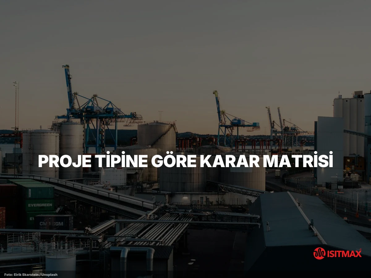 Tank ve Varil Isıtma Uygulamaları — Proje Tipine Göre Karar Matrisi