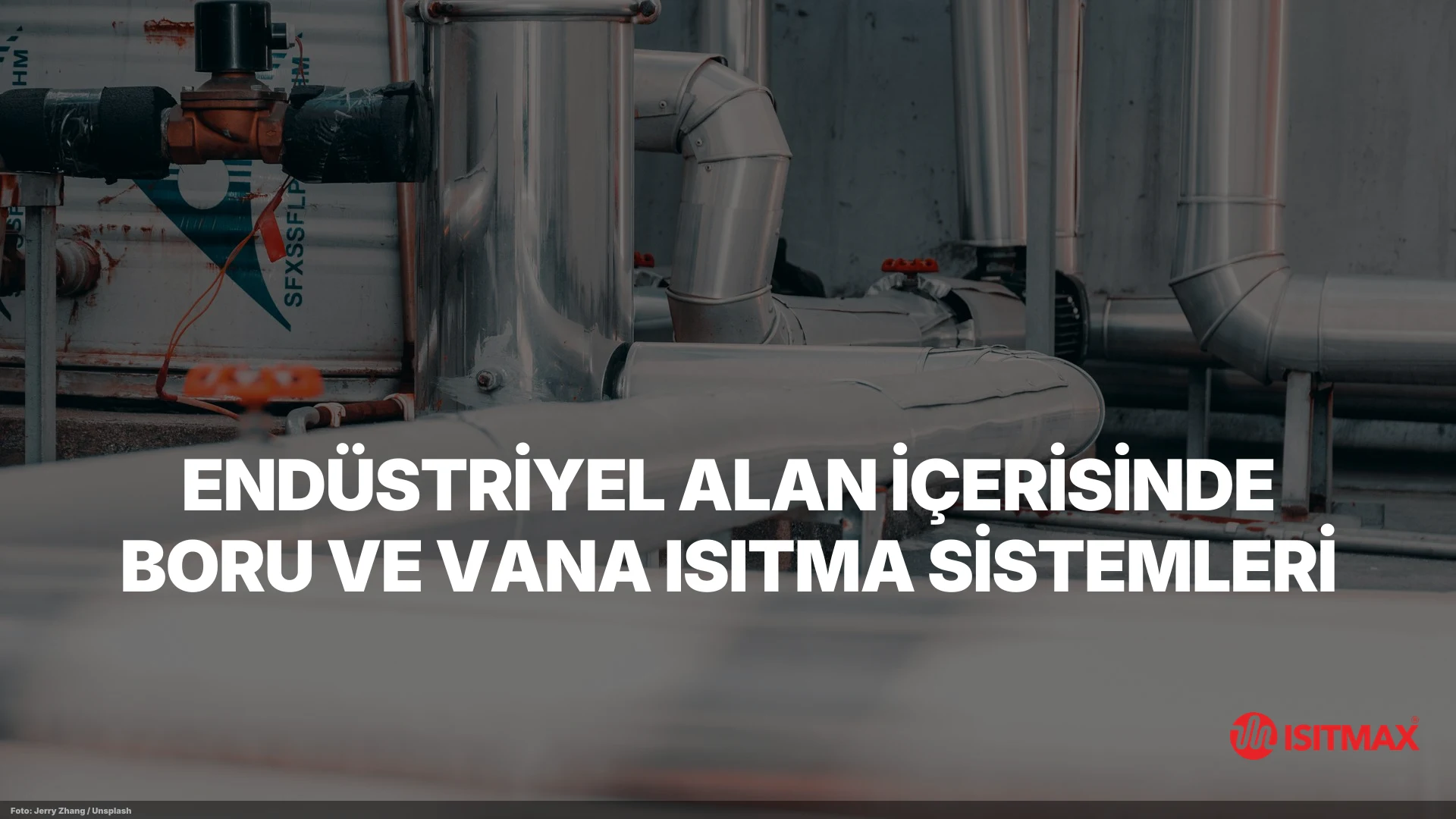 Endüstriyel Alan İçerisinde Boru ve Vana Isıtma Sistemleri — Endüstriyel Alan İçerisinde Boru ve Vana Isıtma Sistemleri
