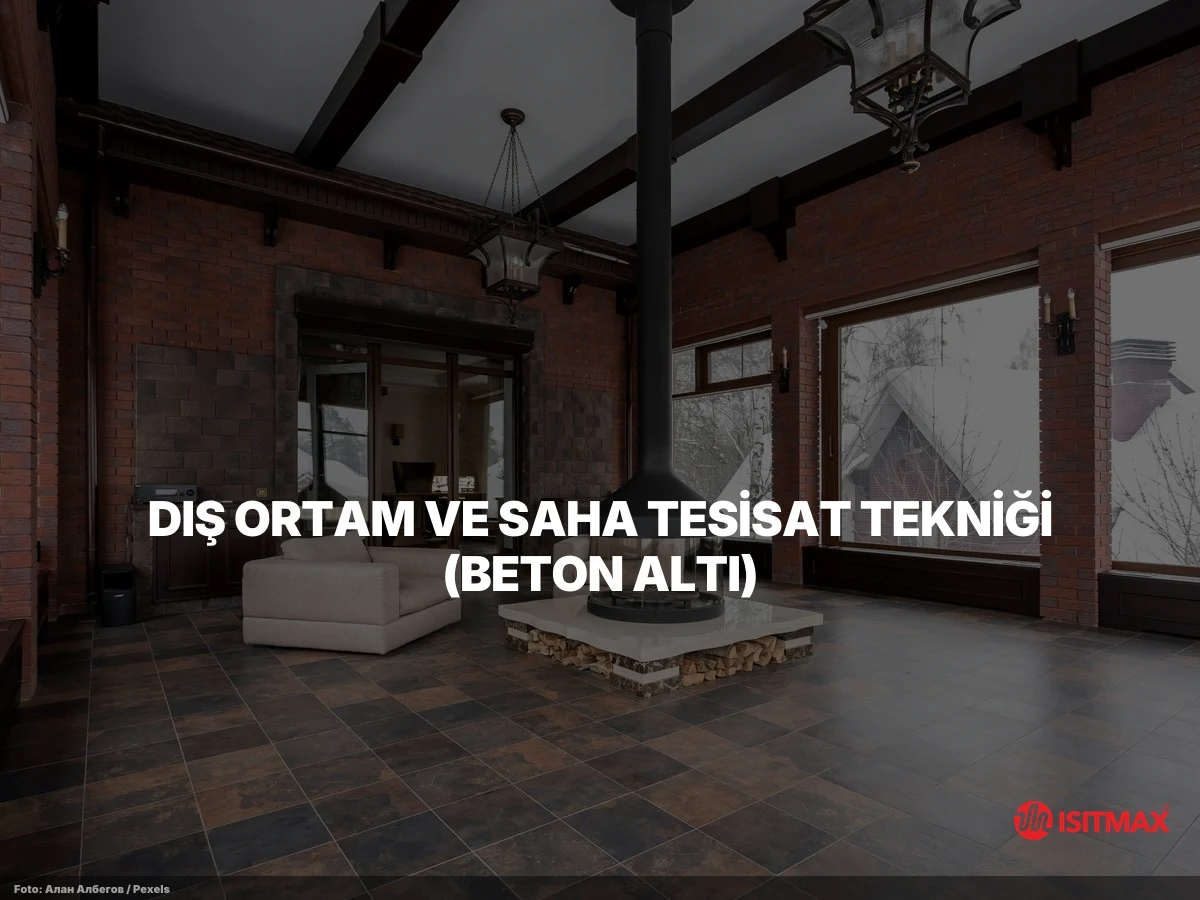 Yerden Isıtma Tesisatı Teknikleri — Dış Ortam ve Saha Tesisat Tekniği (Beton Altı)