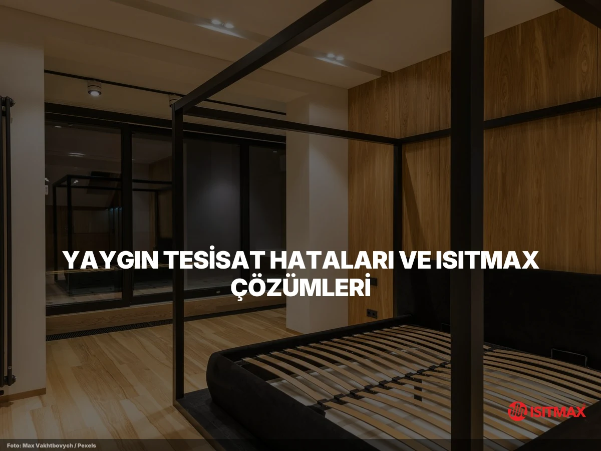 Yerden Isıtma Tesisatı Teknikleri — Yaygın Tesisat Hataları ve ISITMAX Çözümleri