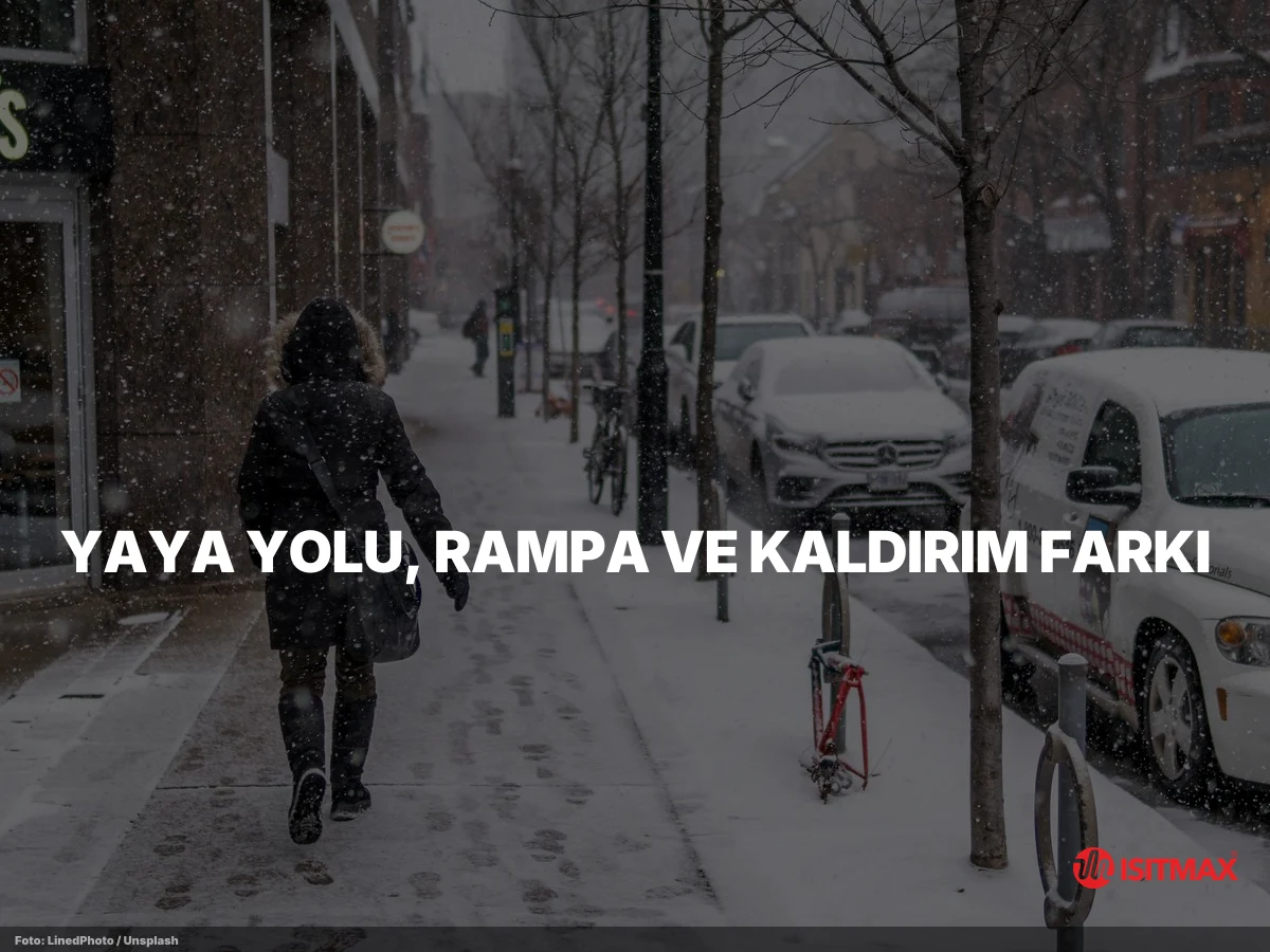 Yürüme Yolu Isıtma — Yaya Yolu, Rampa ve Kaldırım Farkı: Doğru Sistemi Ayırt Etmek