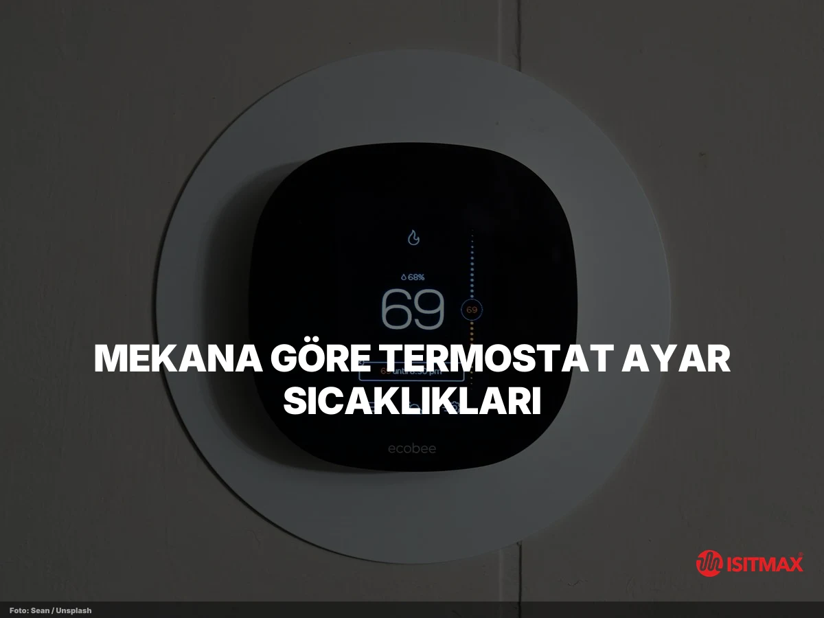 Yerden Isıtmada Sıcaklık Kontrolleri — Mekana Göre Termostat Ayar Sıcaklıkları